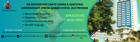 Ecole d’été africaine « Adaptation au changement climatique » à l’Université de Nairobi