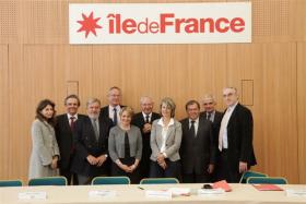 Signature de la convention cadre avec la région Île-de-France